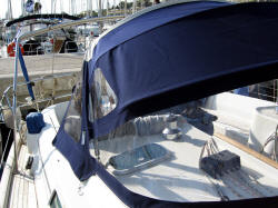 Nuovo sprayhood: lato destro.