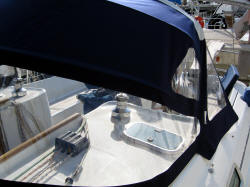 Nuovo sprayhood: lato sinistro.