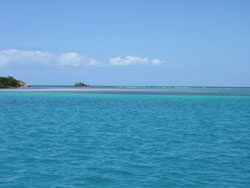 Drake's Anchorage - Il reef e il mare aperto