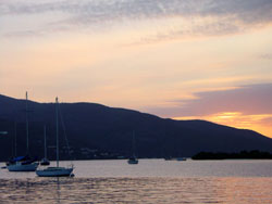 Tramonto a Gorda Sound