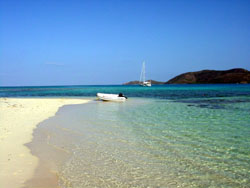 Spiaggia di Eustatia Island