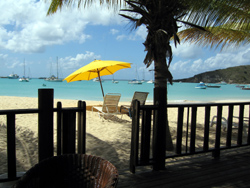 Road Bay: ristorante sulla spiaggia, una vista spettacolare.