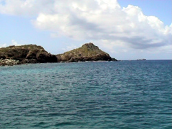 Anse de Colombier: lato destro
