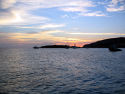 Philipsburg Bay: il primo incredibile tramonto