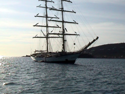 Philipsburg Bay: bellissimo veliero