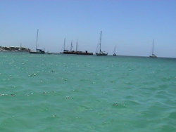 Simpson Bay: imbarcazioni in rada.
