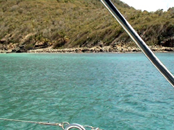 Anse de Colombier: la baia