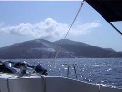 Lipari in avvicinamento