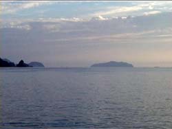Zannone all'alba