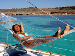 Momenti di relax a bordo