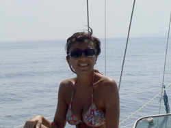 Ale durante la navigazione verso il Circeo