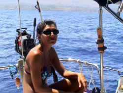In navigazione verso le Egadi