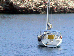 Y2K in rada a Cala Fredda