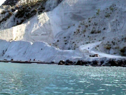 Lipari: parete di Pomice