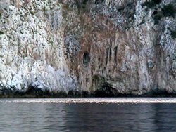 Ancora un particolare di una scogliera