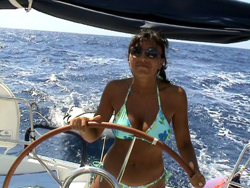 Verso Capo Corso: Ale al timone