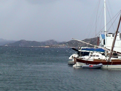 Cala Camiciotto: brutto tempo in arrivo.