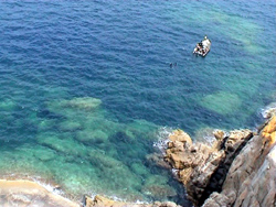 Il mare visto dai bastioni