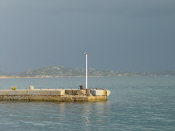 Cala Camiciotto: temporale in arrivo.