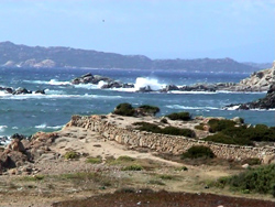 La Maddalena: mare molto arrabbiato...
