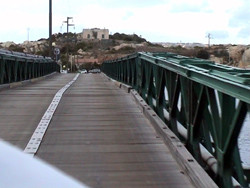 Il ponte che unisce la Maddalena a Caprera