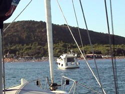 Cala Galera: la baia.