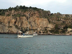 Castellammare del Golfo: le barche Francesi