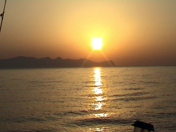 Castellammare del Golfo: tramonto siciliano