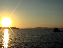 Capo Coda Cavallo: tramonto