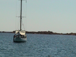 Capo Comino: l'Isola Ruja