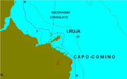 Capo Comino e l'Isolotto Ruja