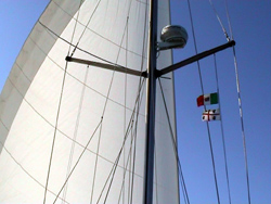 Verso Arbatax con il solo genoa