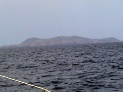 Navigazione verso Ustica: avvistata l'Isola !