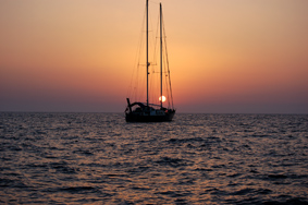 Ustica: tramonto strepitoso.